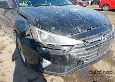 2019 Hyundai Elantra Sel z USA, uszkodzony, nr VIN 5NPD84LF0KH491712